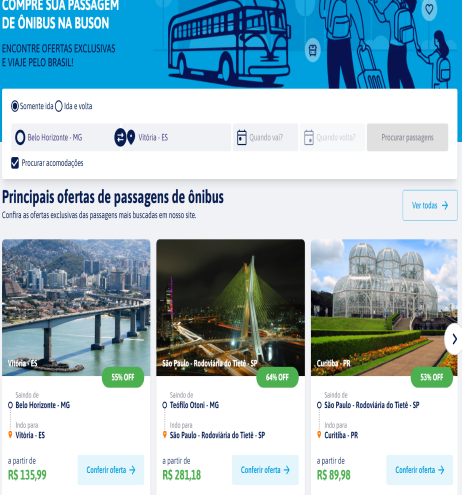 Buson: Revolutionizing Bus Travel in Brazil with Affordable and Convenient Online Ticketing